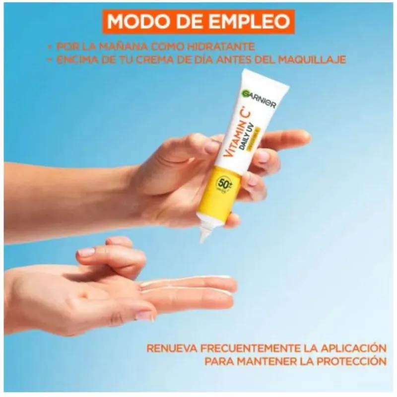 Protector solar antes del maquillaje (Spf50+)