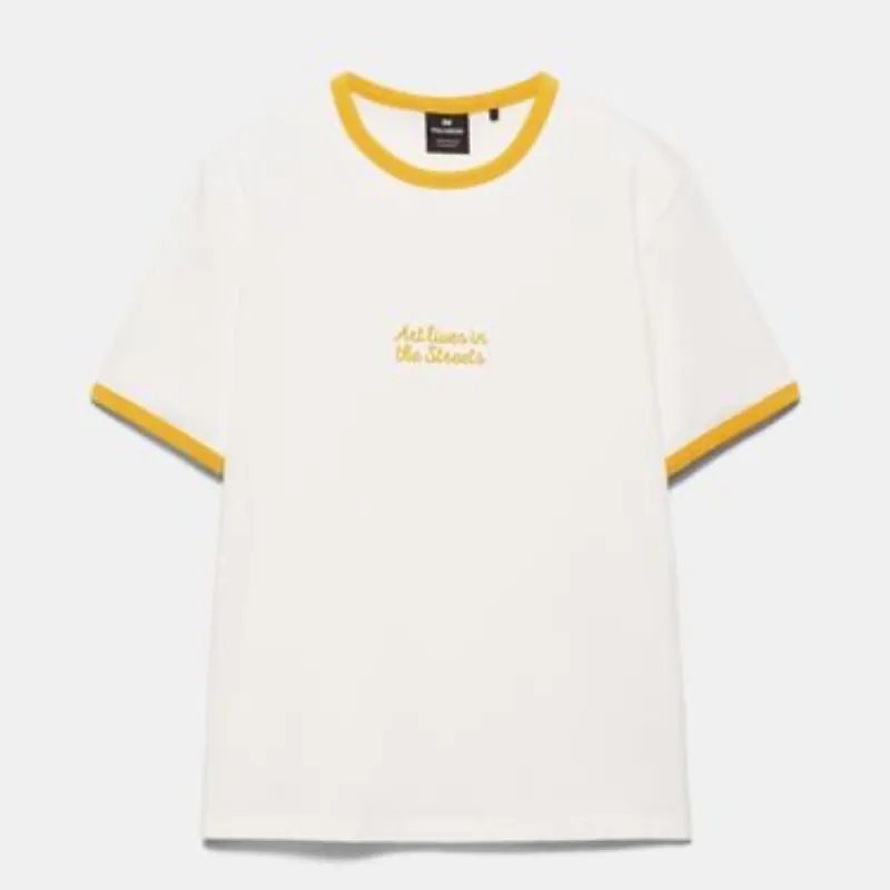 Pullover bordes amarillos