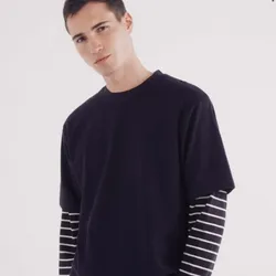 Pullover con textura