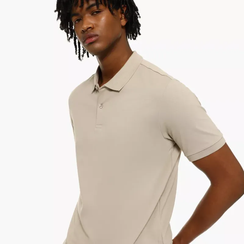 Pullover estilo polo de cuello
