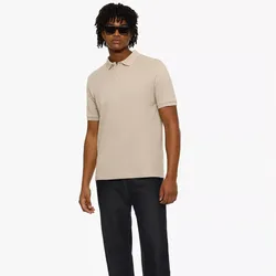 Pullover estilo polo de cuello