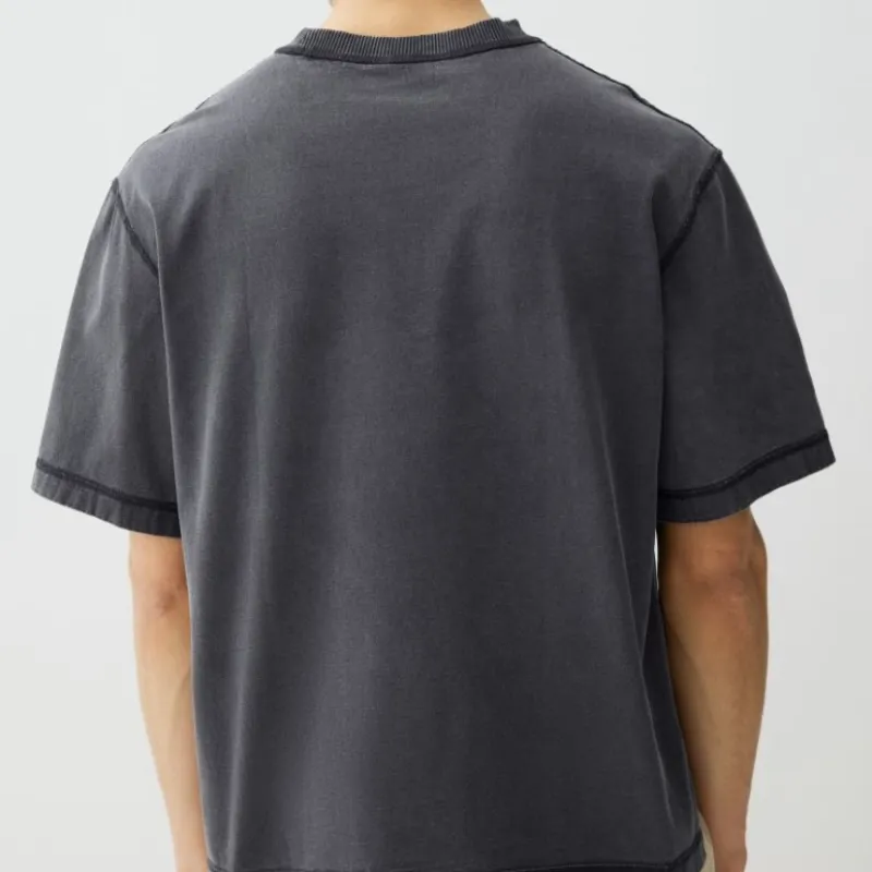 Pullover tipo lavado 