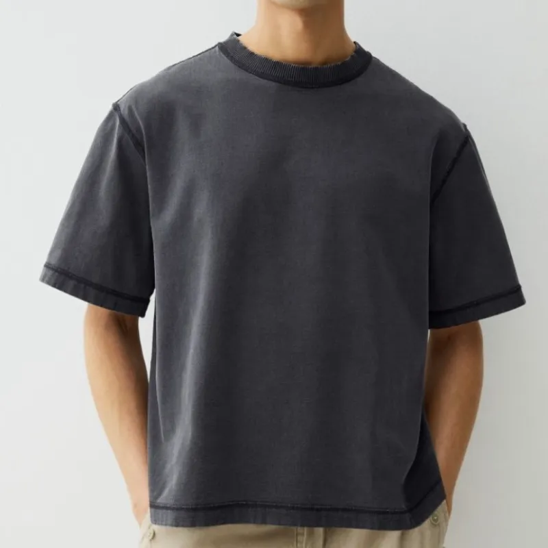 Pullover tipo lavado 