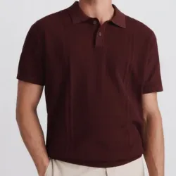 Pulóver Polo Textura