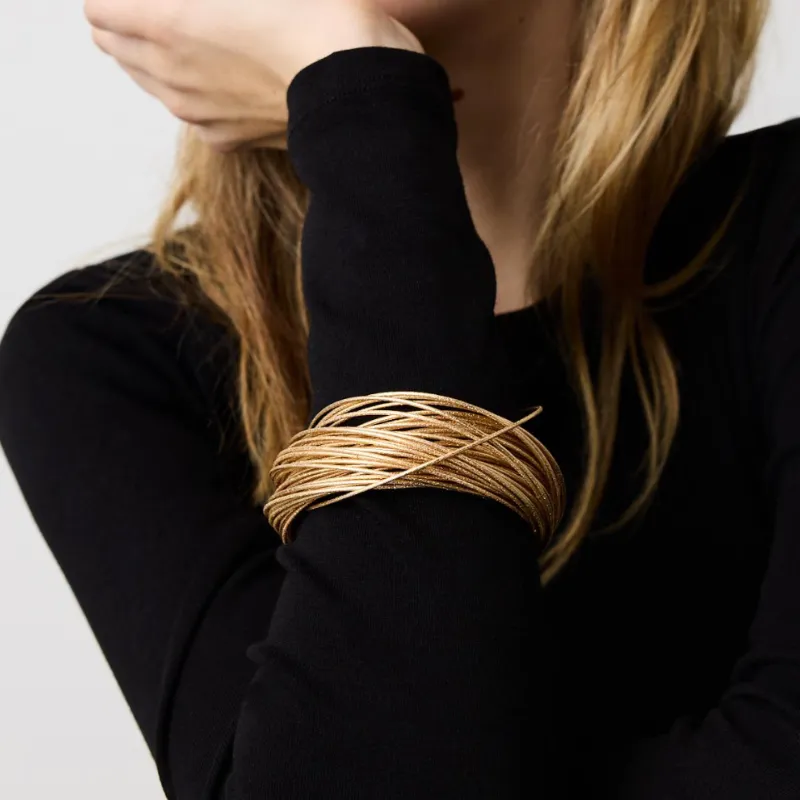 pulsera de múltiples anillos