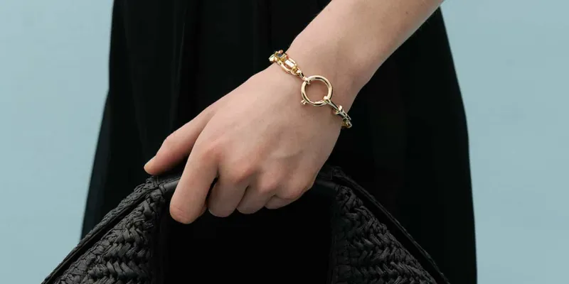 Pulsera Eslabones Combinados