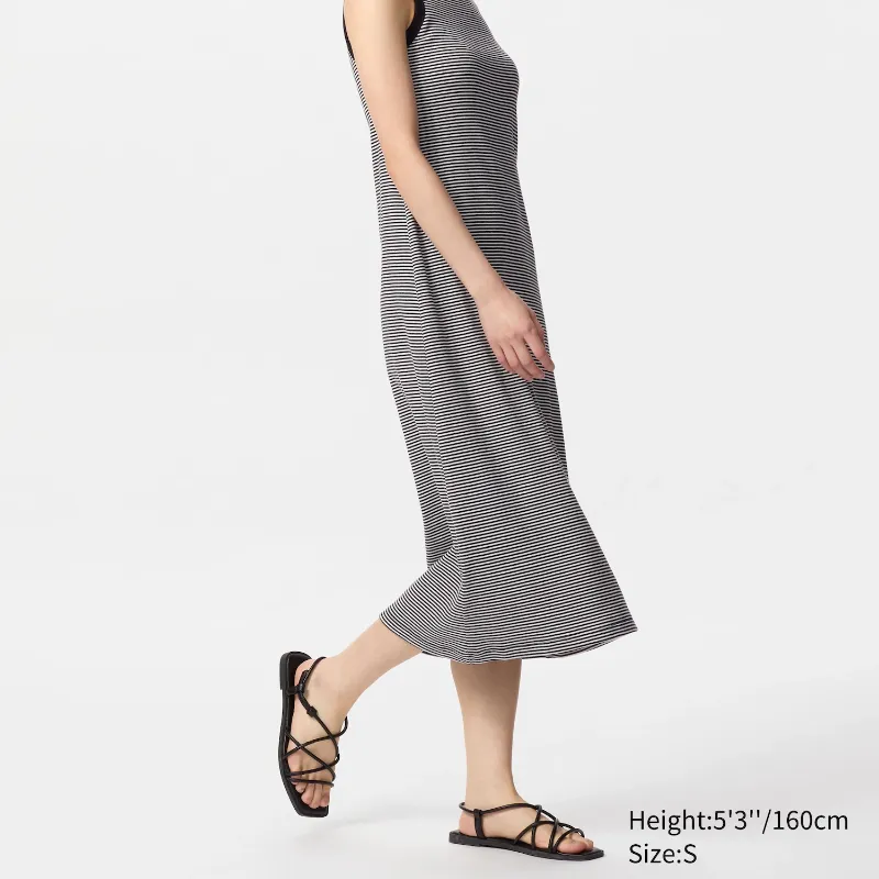 Vestido tirantes rayas 