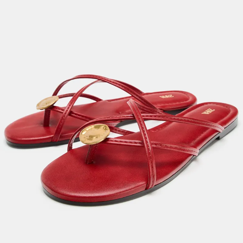 Sandalia Plana  Multi Tiras