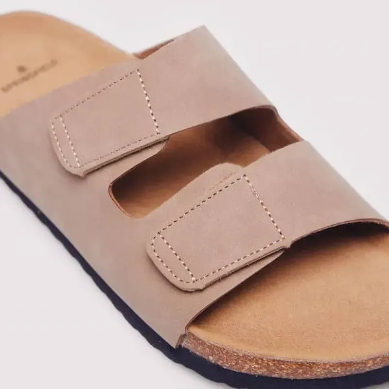 Sandalia Velcro Doble Tira