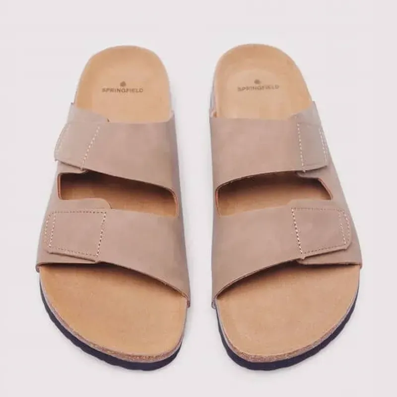 Sandalia Velcro Doble Tira