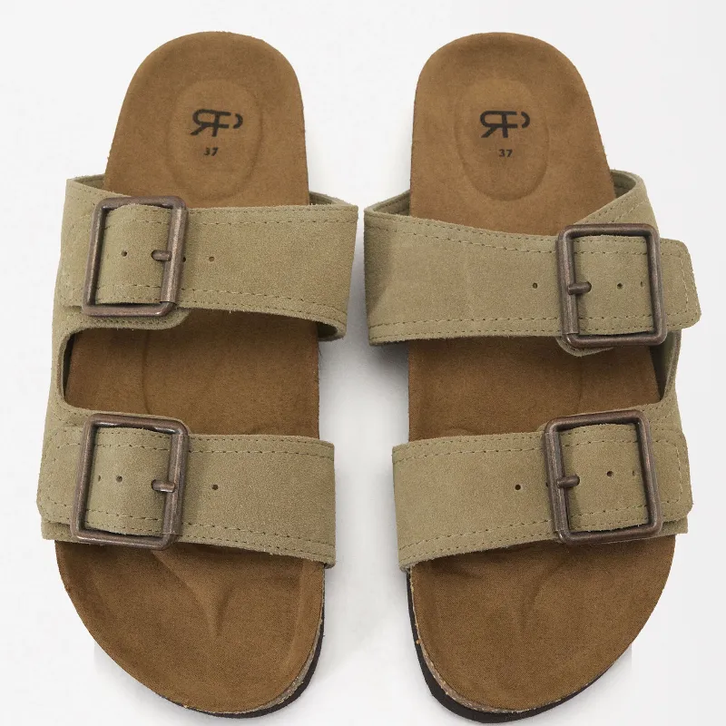 Sandalias confort hebillas 