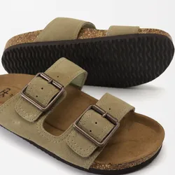 Sandalias confort hebillas 