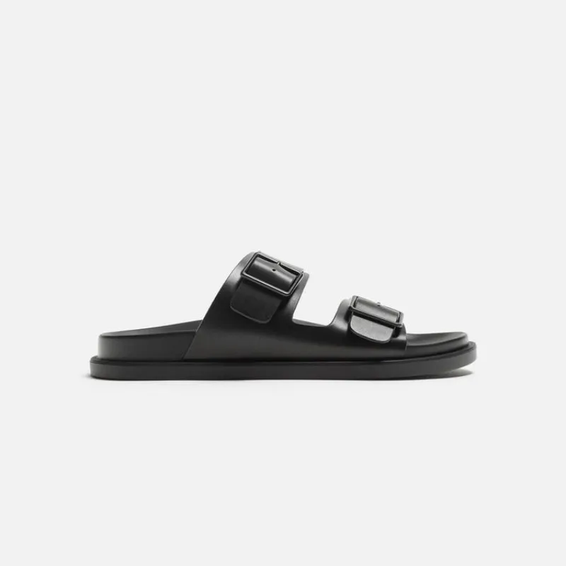 Sandalias de doble hebilla 