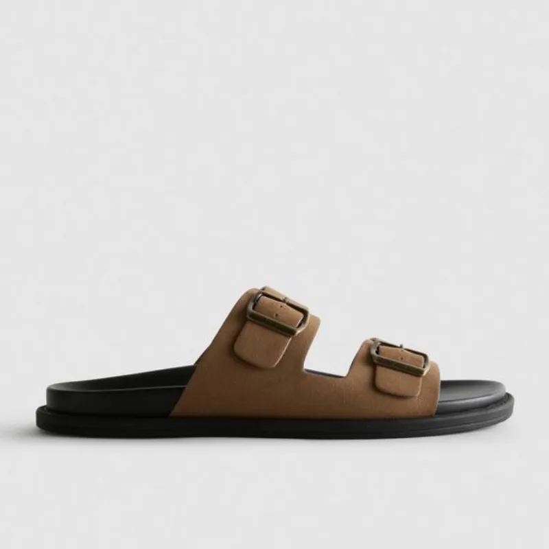 Sandalias doble hebilla