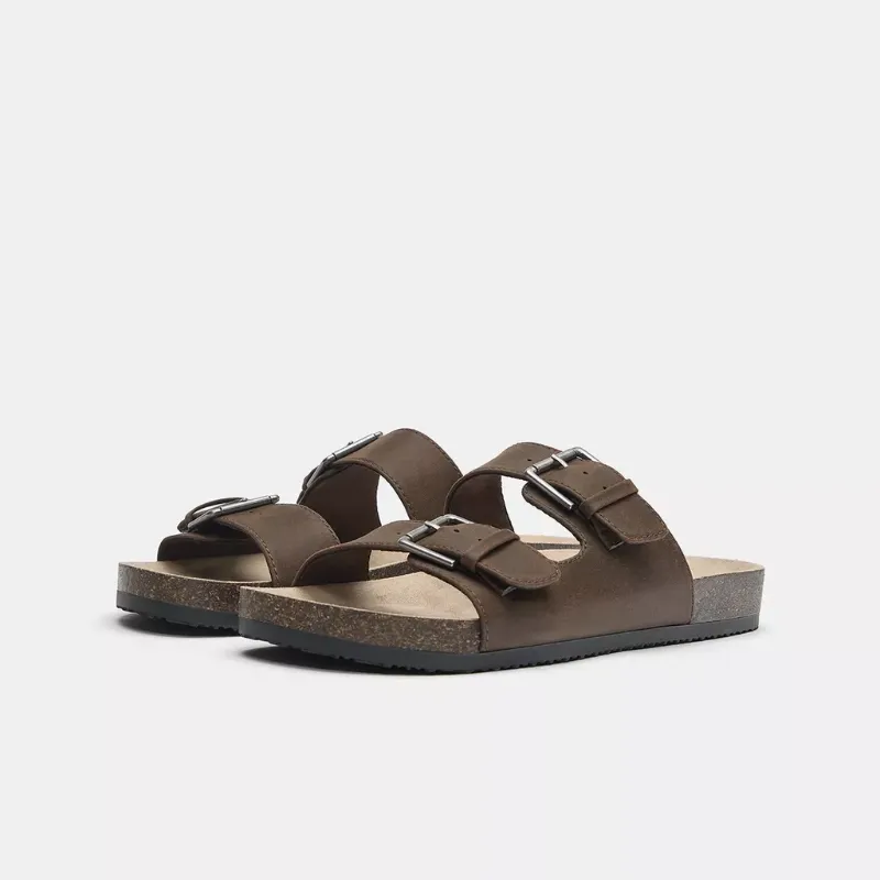 Sandalias doble hebilla