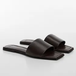 Sandalias piel tiras