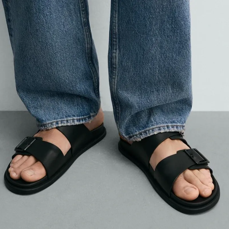 Sandalias tira doble