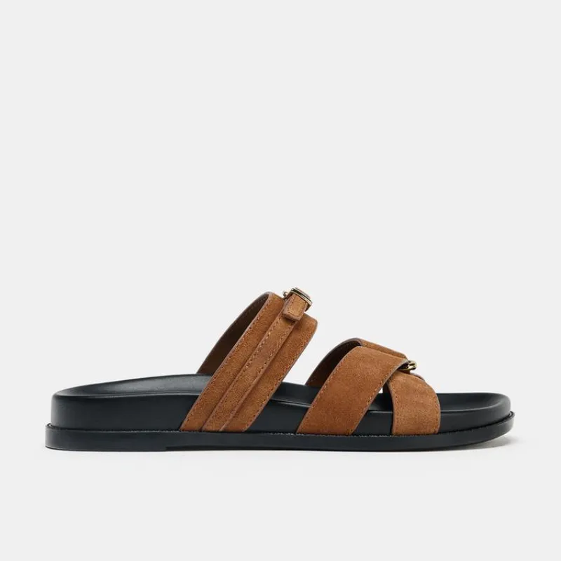 Sandalias tiras cruzadas