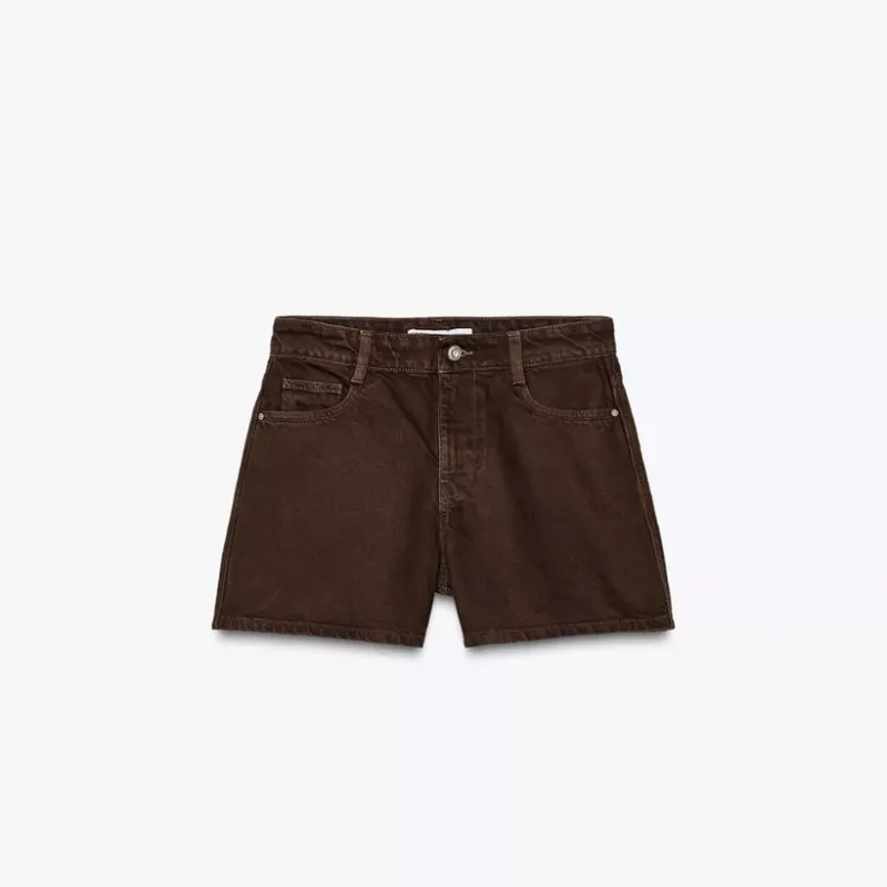 Short MOM fit tiro medio