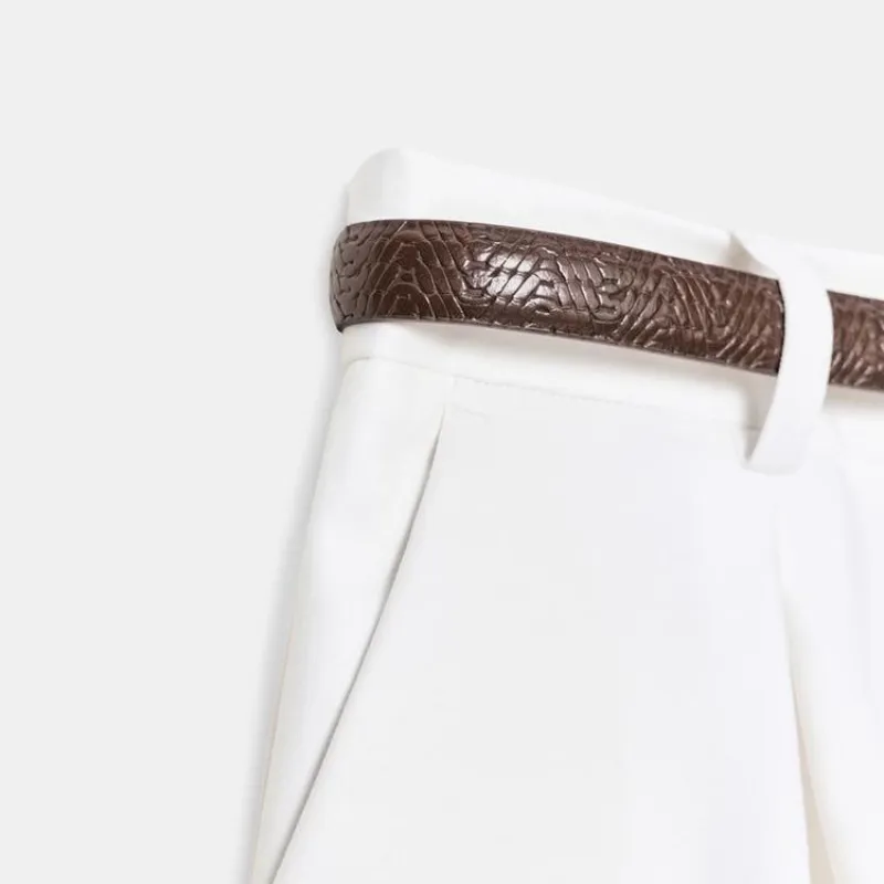 Short pinzas cinturón
