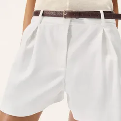 Short pinzas cinturón