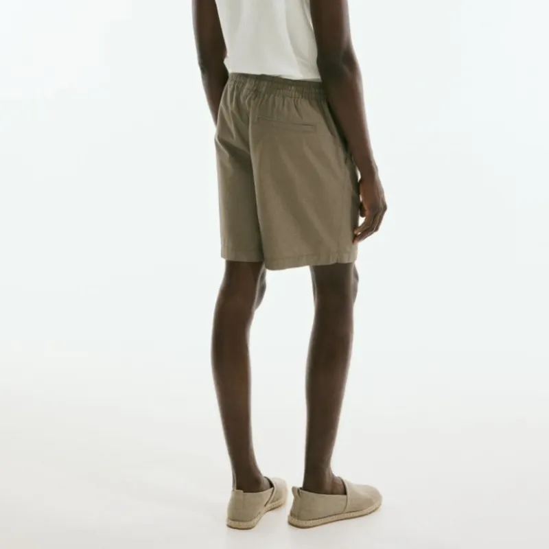 Short Regular fit en lona