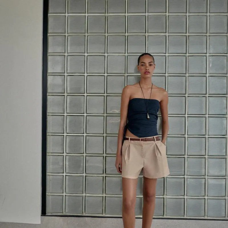 Short Tiro Alto Cinturón