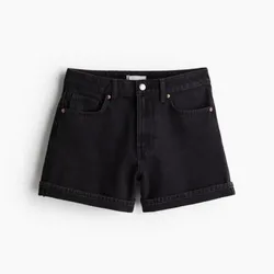 Short tiro alto en demin