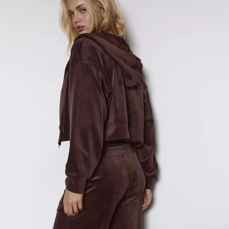 Sudadera Zíper Conjunto