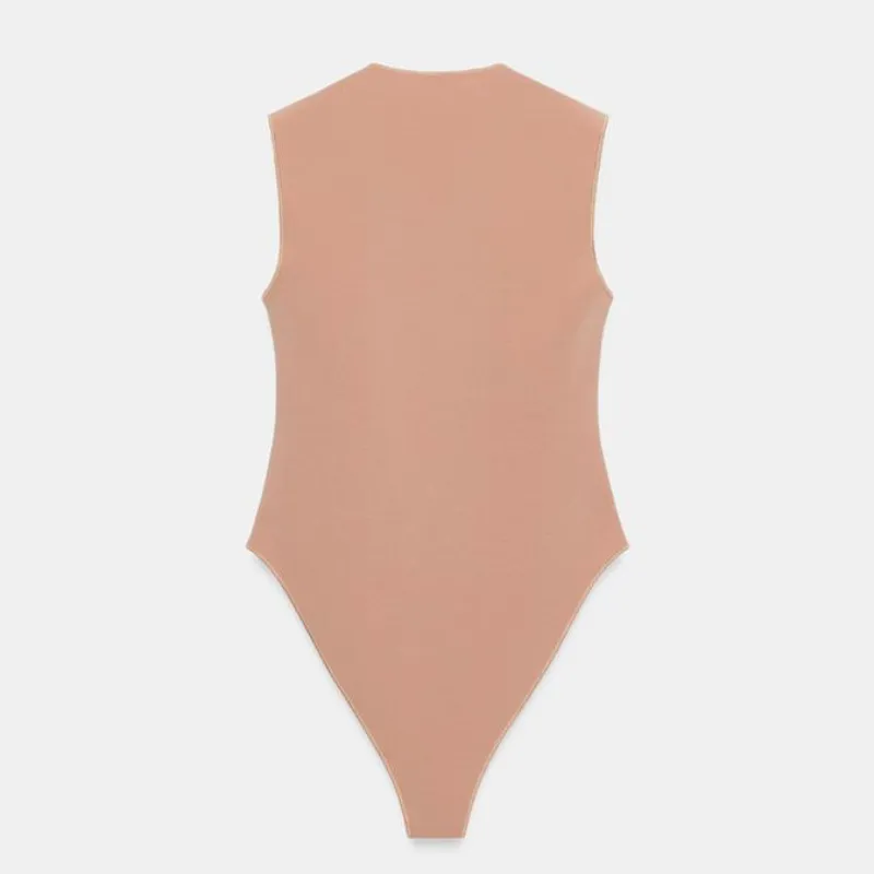Body Rib Escote Cuadrado