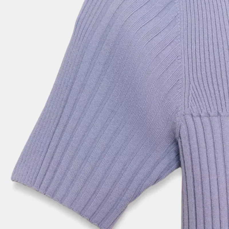 Top Crop Punto Rib