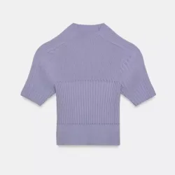 Top Crop Punto Rib