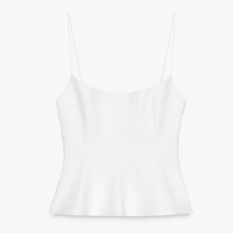 Top Elástico Peplum