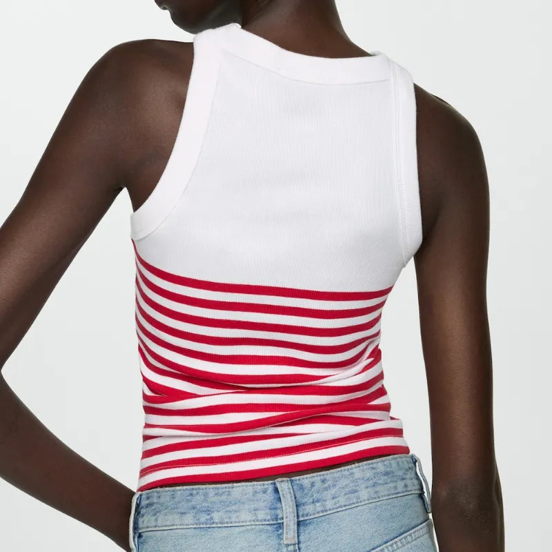 Top Estampado Rayas