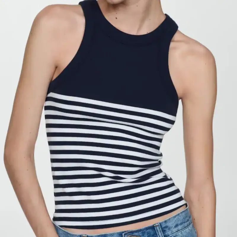 Top Estampado Rayas