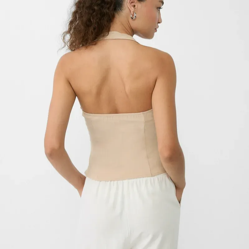 Top halter aberturas