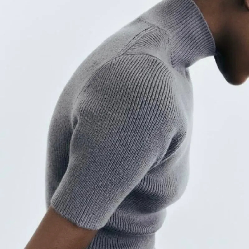 Top ribbed knit 