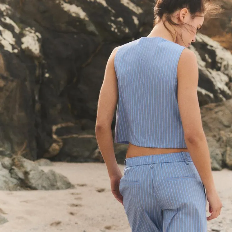 Top striped