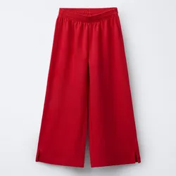 Pantalón Interlock wide leg
