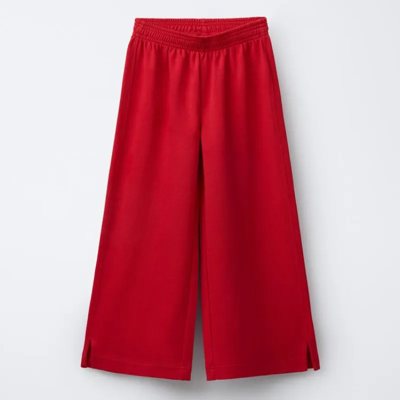 Pantalón Interlock wide leg