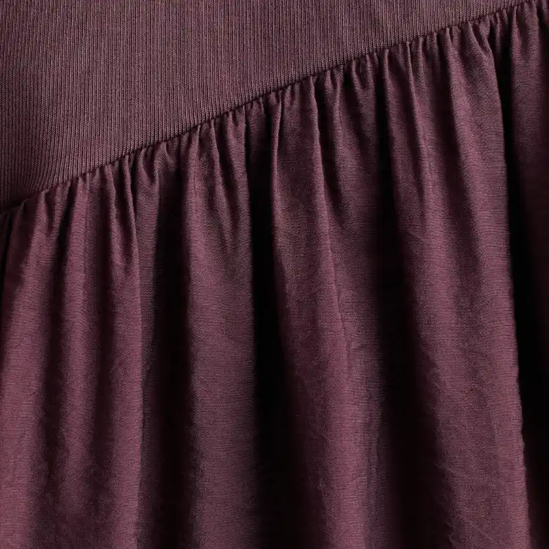 Vestido Asimétrico Combinado