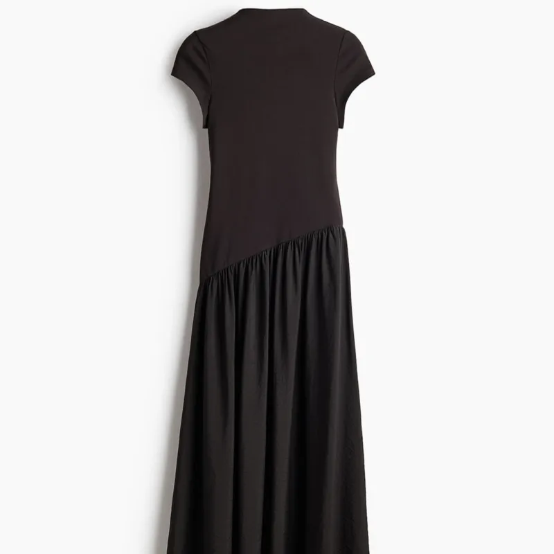 Vestido Asimétrico Combinado
