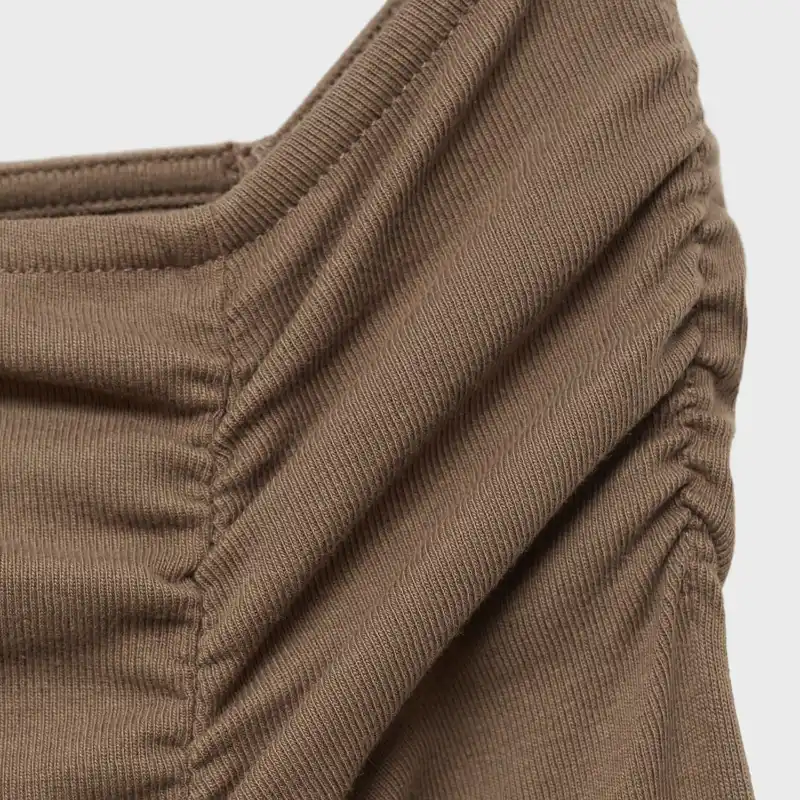 Vestido Asimétrico Frunces