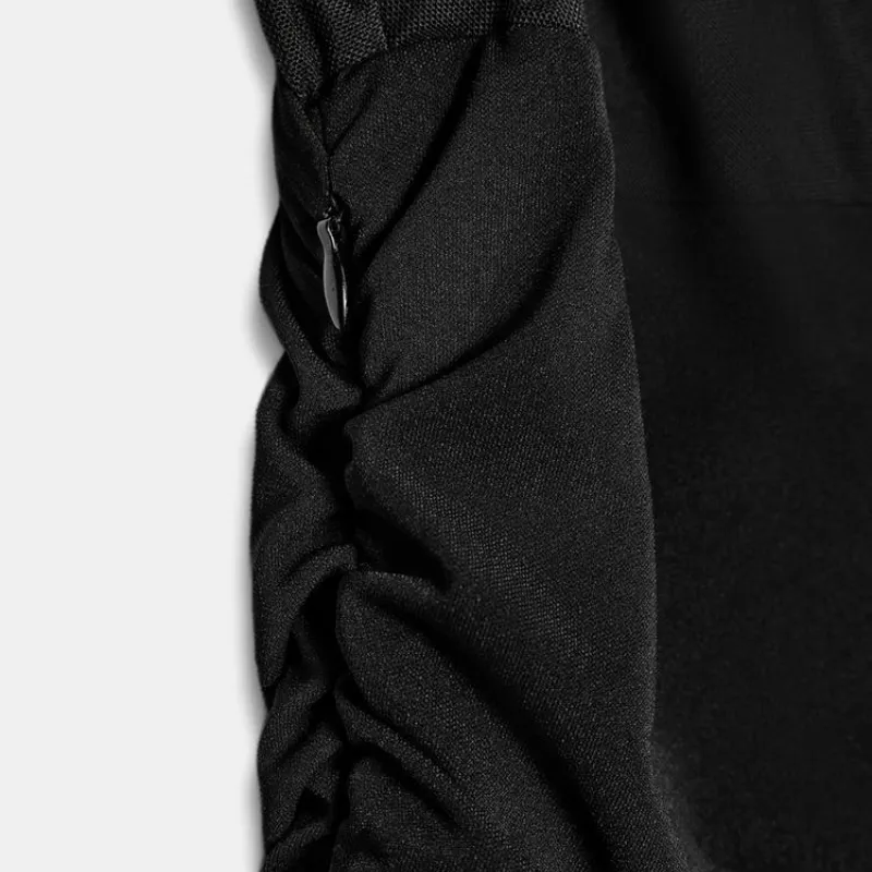 Vestido combinado MIDI 