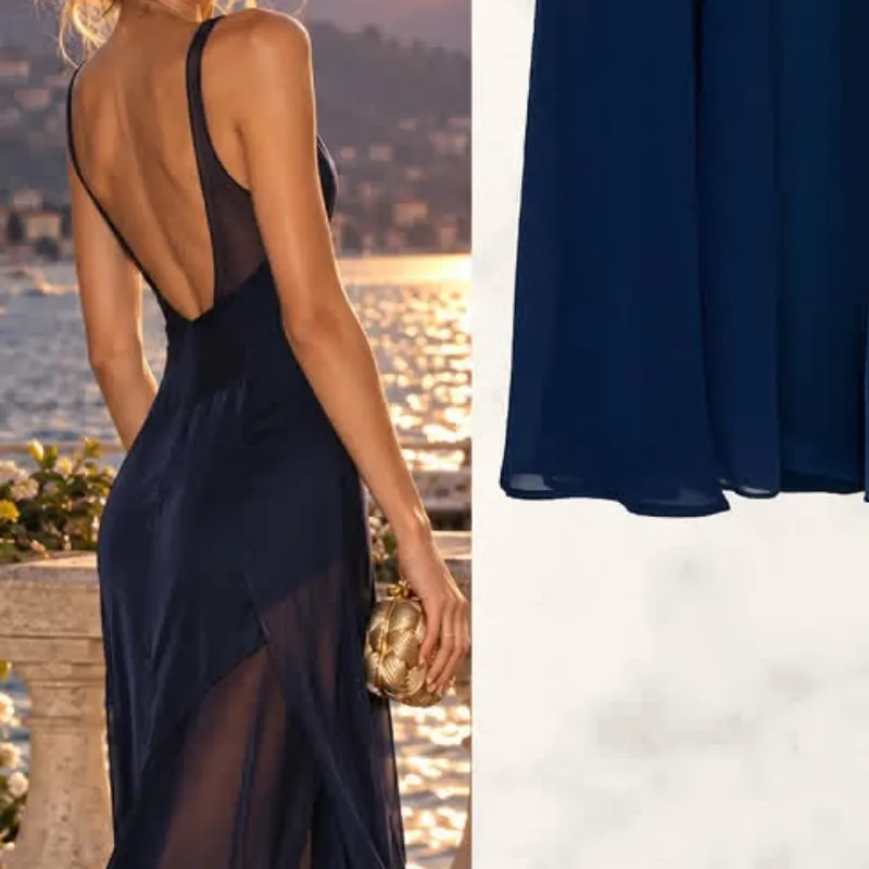 Vestido Combinado