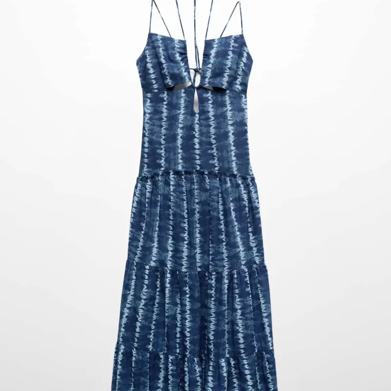 Vestido con Estamoado Tie-Dye