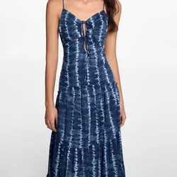 Vestido con Estamoado Tie-Dye