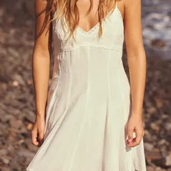 Vestido Corto Bordado 
