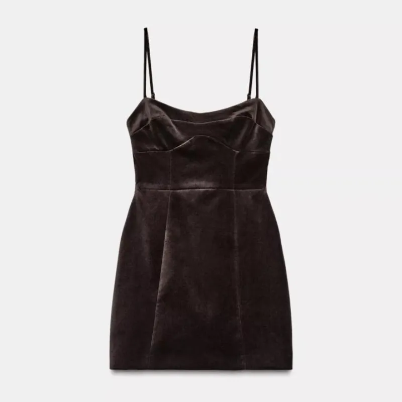 Vestido corto tirantes