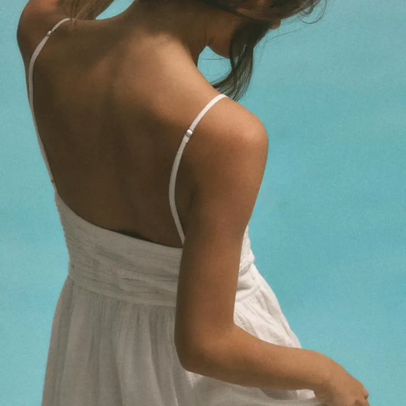Vestido corto tirantes